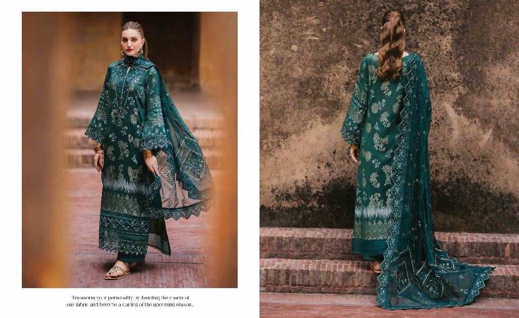 Nureh Maya UnStitched Embroidered Jacquard Pakistani Collection