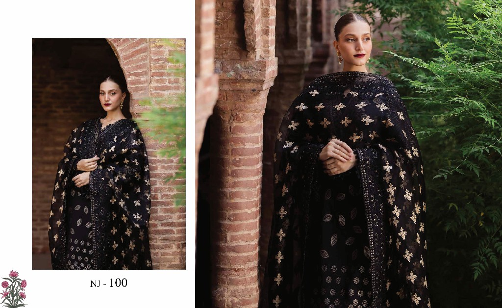 Nureh Maya UnStitched Embroidered Jacquard Pakistani Collection