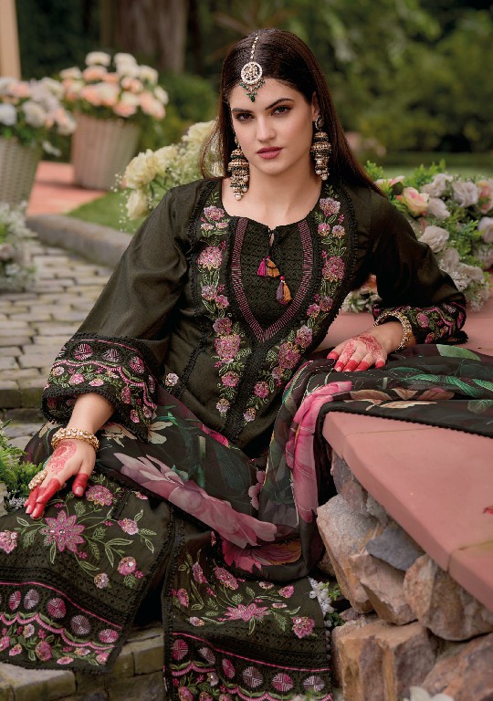 Kailee Jahan Wholesale Pure Viscose Simmer Silk Kurti With Pant And Dupatta