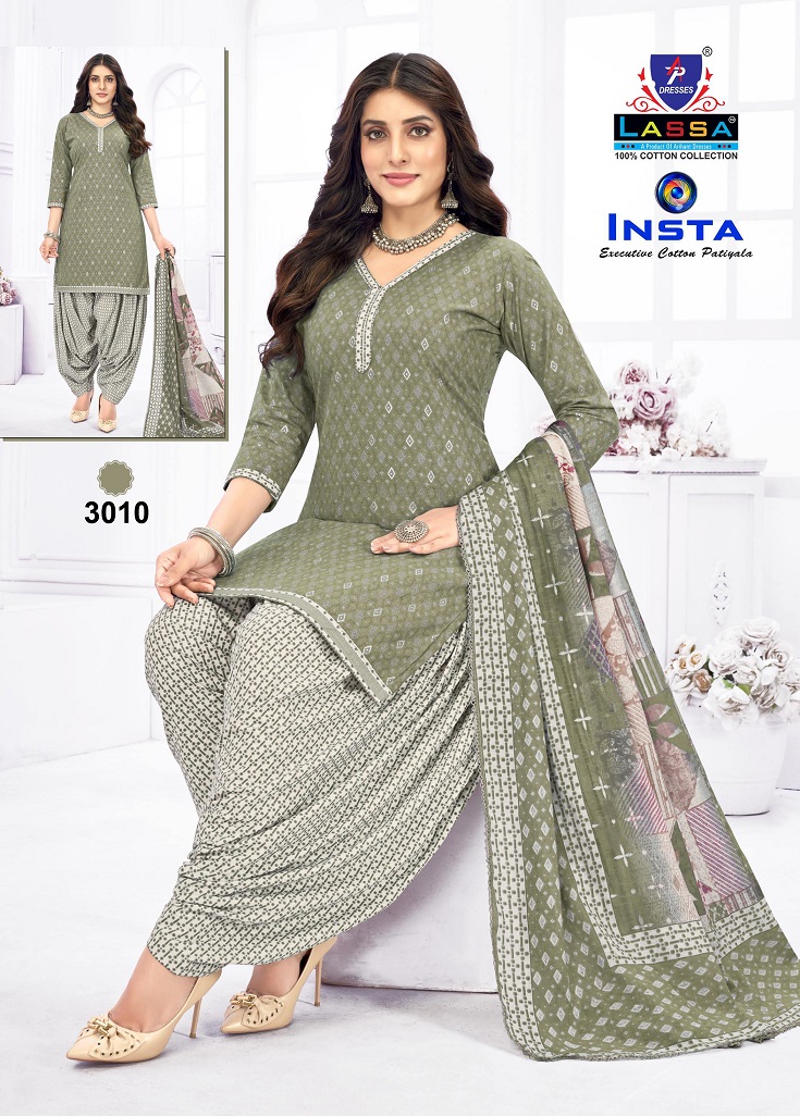 Arihant Lassa Insta Vol-3 Wholesale Exclusive Cotton Plazo Dress Material