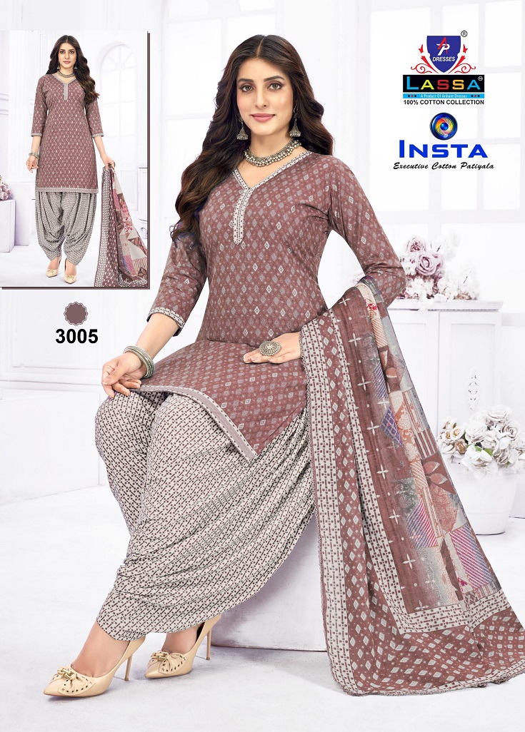 Arihant Lassa Insta Vol-3 Wholesale Exclusive Cotton Plazo Dress Material