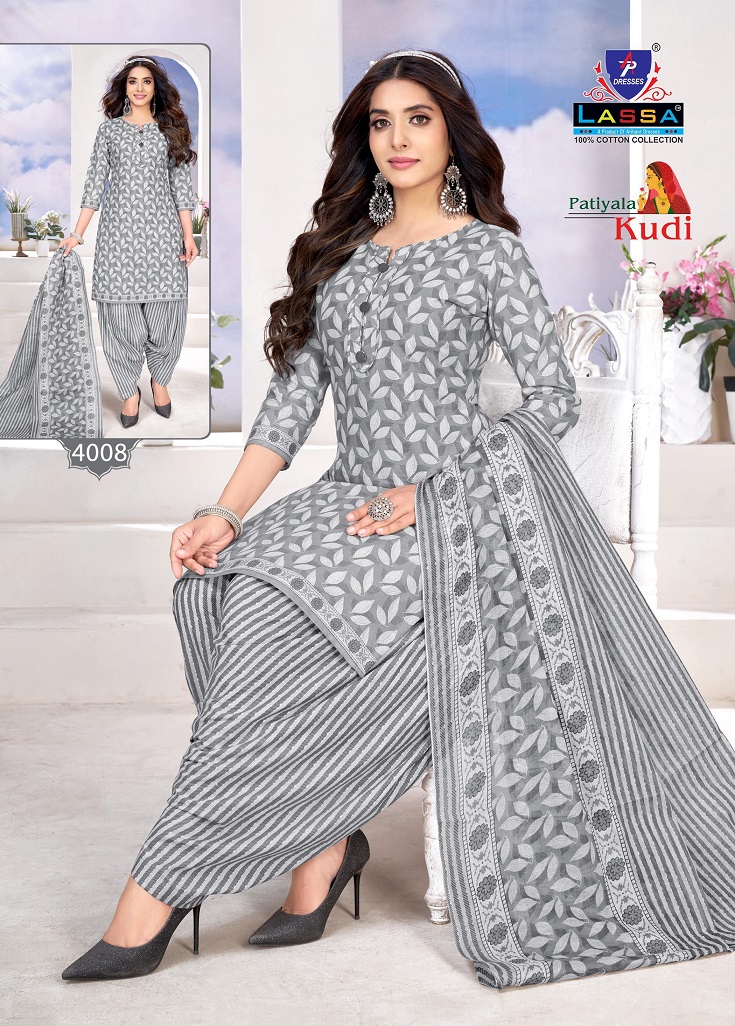 Arihant Lassa Patiyala Kudi Vol-4 Wholesale Pure Cotton Patiyala Dress