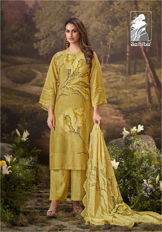 vrisha by sahiba viscose simmer printed ladies suits