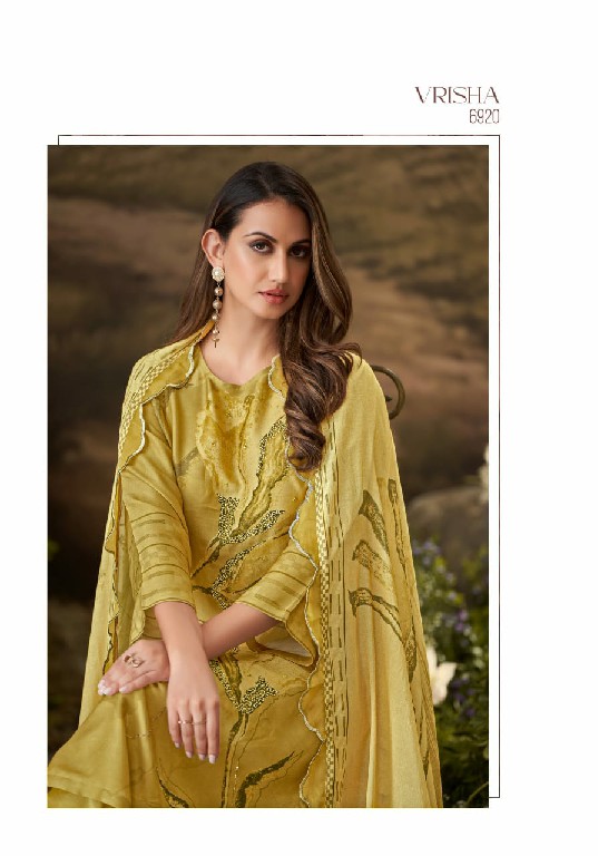 vrisha by sahiba viscose simmer printed ladies suits