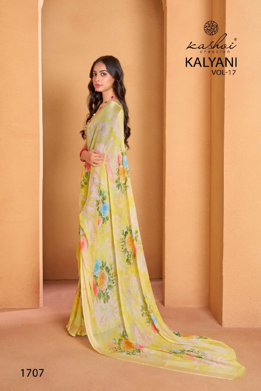 Kashvi Kalyani Vol-17 Wholesale Dull Moss Viscose Indian Sarees