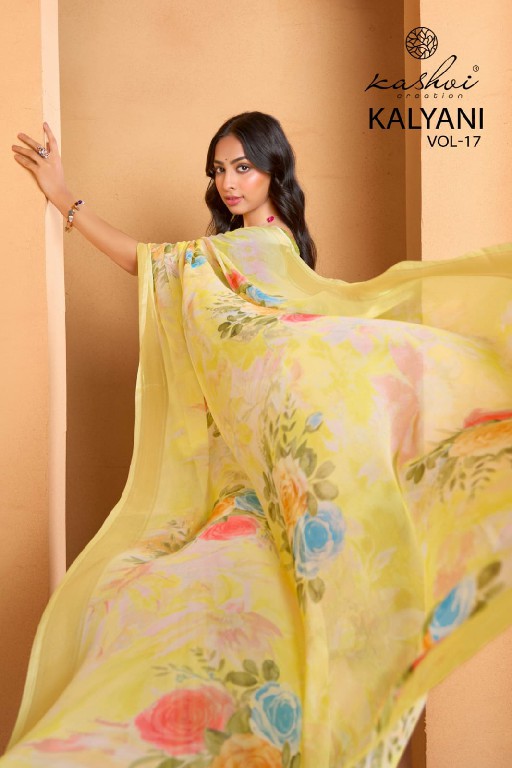 Kashvi Kalyani Vol-17 Wholesale Dull Moss Viscose Indian Sarees