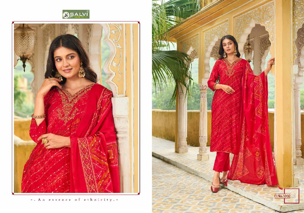 Salvi Sarah Festive Wholesale Modal Silk Fabrics Straight Salwar Kameez