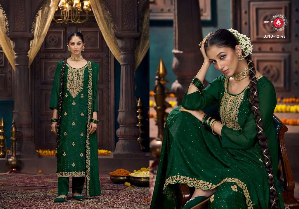 Triple AAA Xander Wholesale Star Georgette With Jarkan Work Dress Material