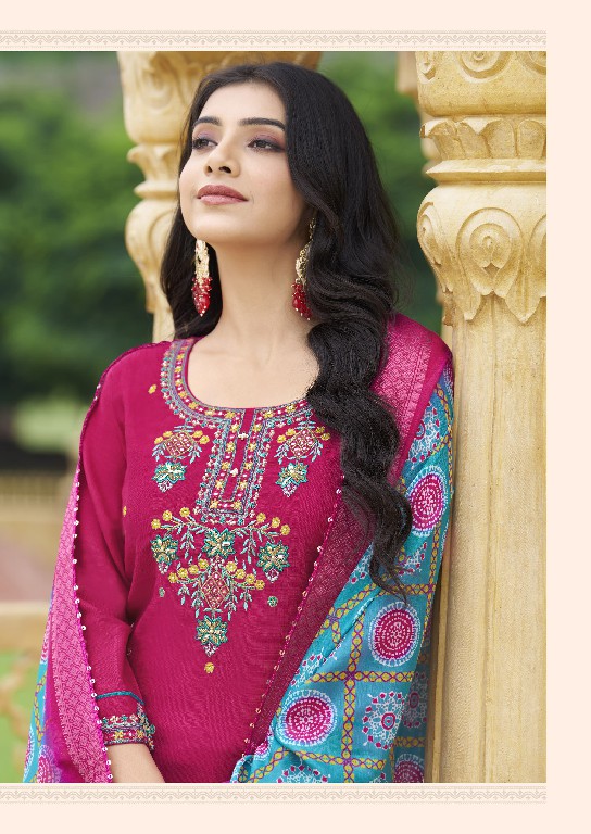 Karissa Nora Vol-3 Wholesale Top Pant With Dupatta Catalog