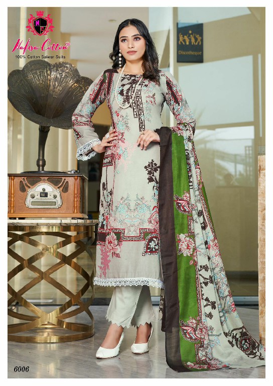 NAFISA COTTON MAHERA KARACHI SUITS VOL 6 FANCY PAKISTANI PRINTED UNSTITCH SUIT