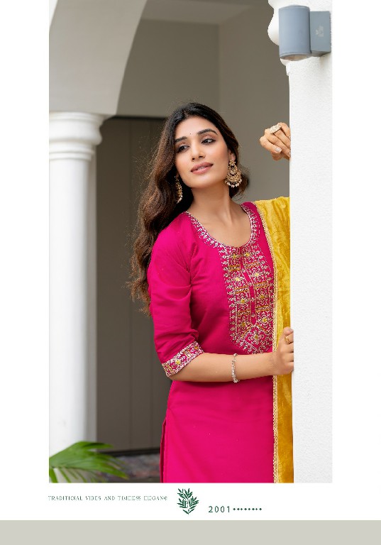 Vaniska Fiza Vol-2 Wholesale Straight Cut Kurti With Pant And Dupatta