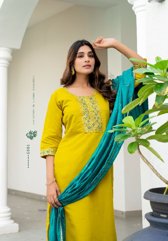 Vaniska Fiza Vol-2 Wholesale Straight Cut Kurti With Pant And Dupatta