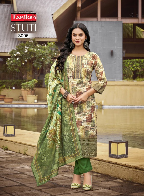 Taniksh Stuti Vol-3 Wholesale Sikvans Embroidery Kurtis With Pant And Dupatta