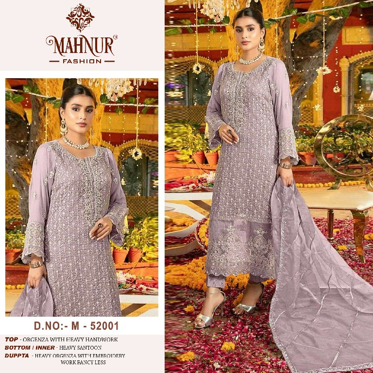 Mahnur Vol-52 Wholesale Indian Pakistani Salwar Suits