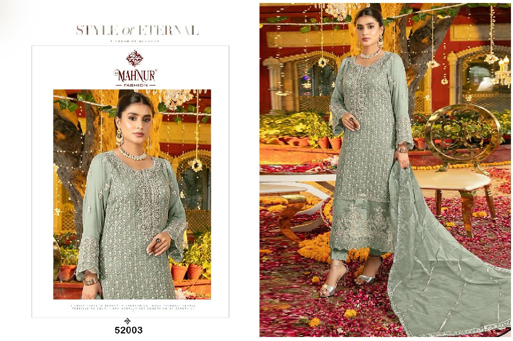 Mahnur Vol-52 Wholesale Indian Pakistani Salwar Suits