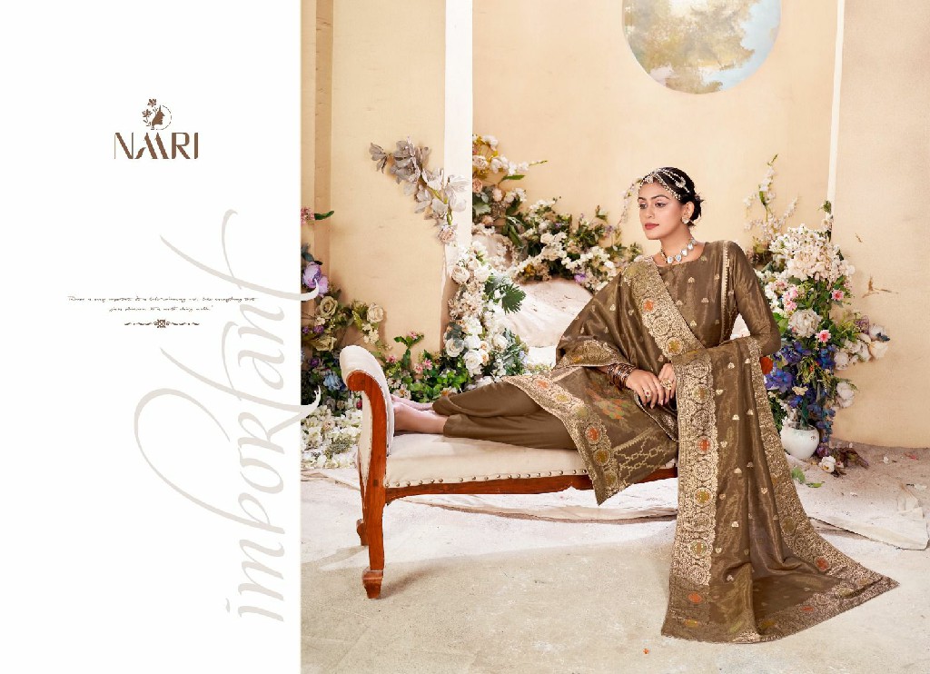 Naari Rangat Wholesale Pure Simmer Jacquard Dress Material