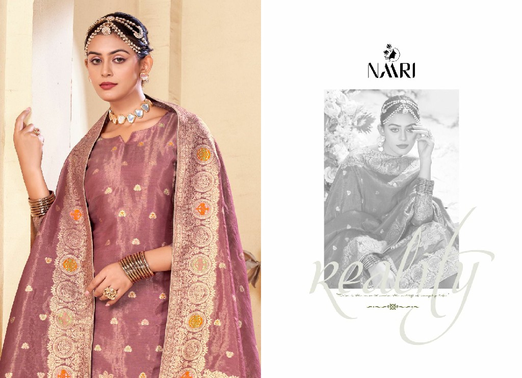 Naari Rangat Wholesale Pure Simmer Jacquard Dress Material