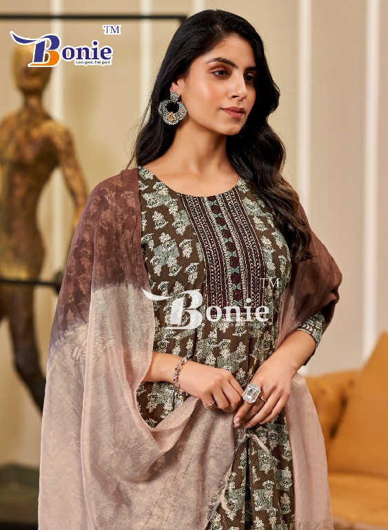 Bonie Tanvi Wholesale Anarkali Kurti Pant And Dupatta