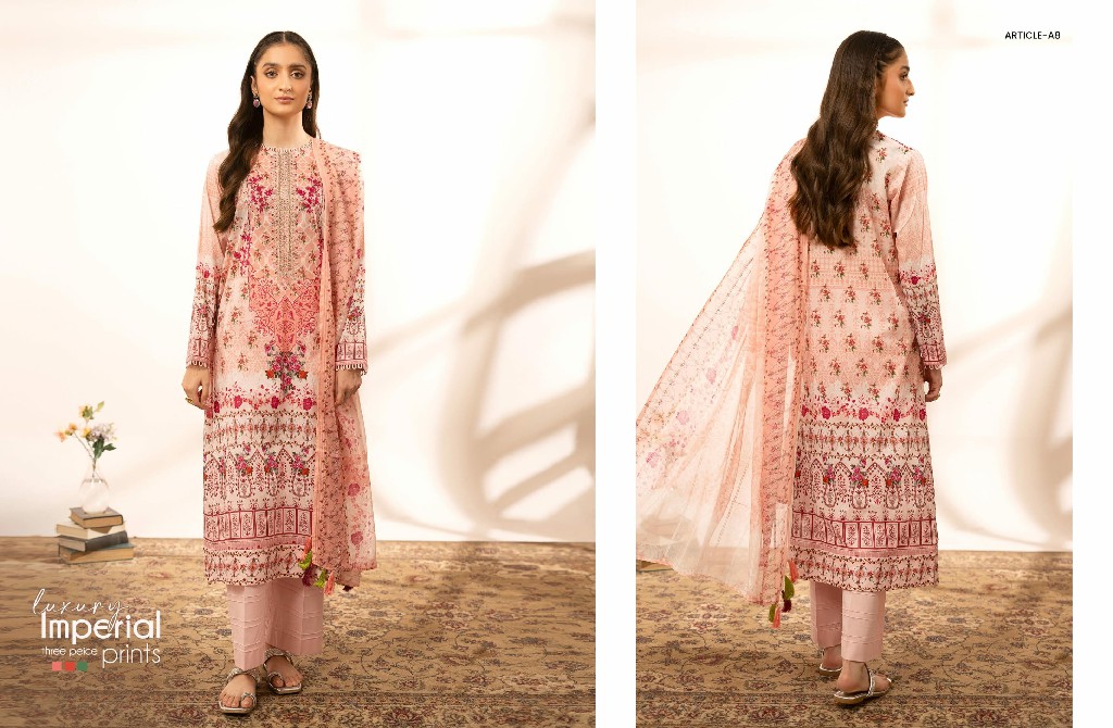 Gulljee Lily Luxe Unstitched Embroidered Collection 2024 Pakistani Suits