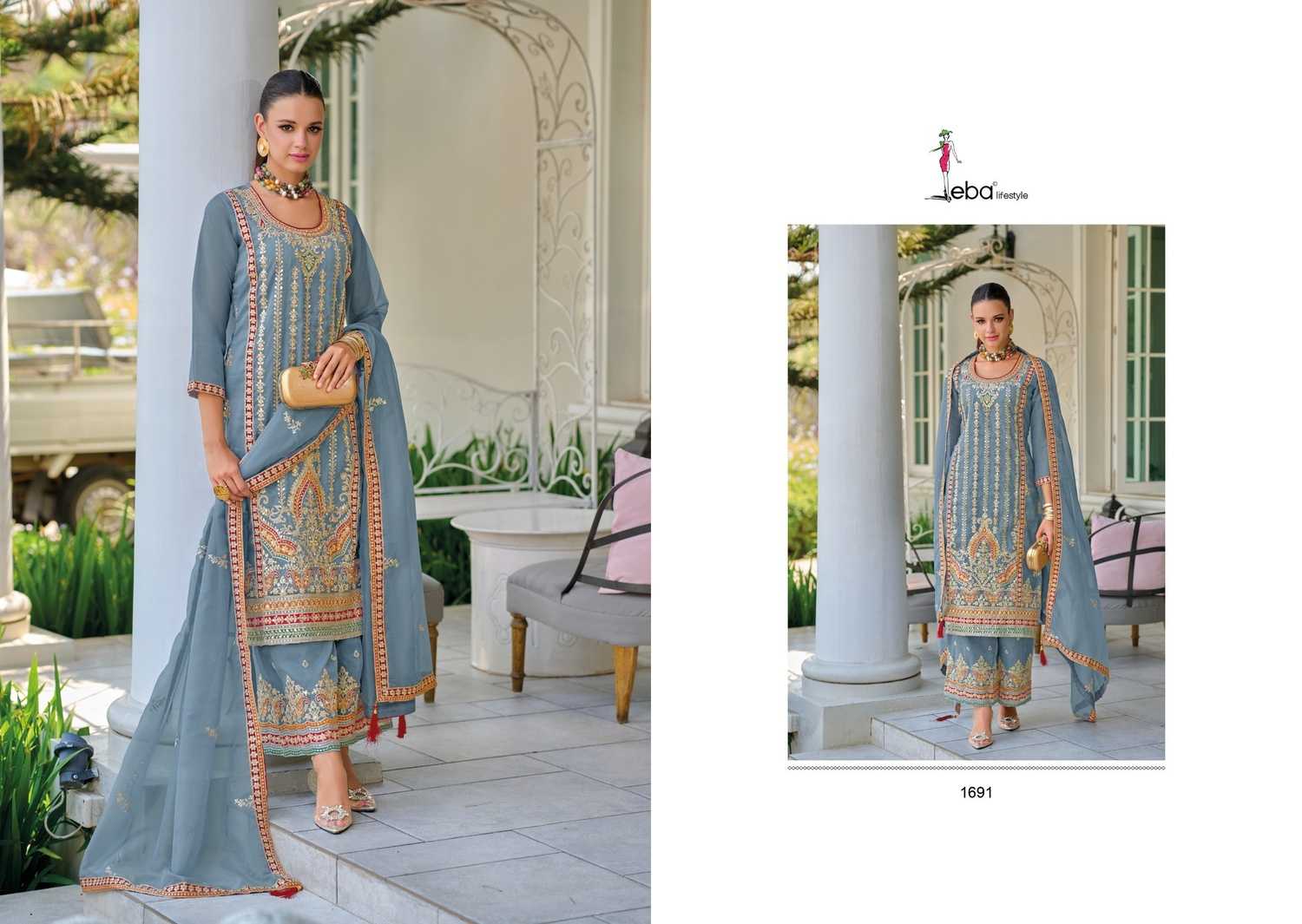 didaar by eba lifestyle simmer readymade designer plazzo salwar suit