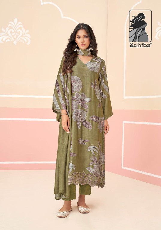 Sahiba Ishani Wholesale Unique Muslin Silk Salwar Suits