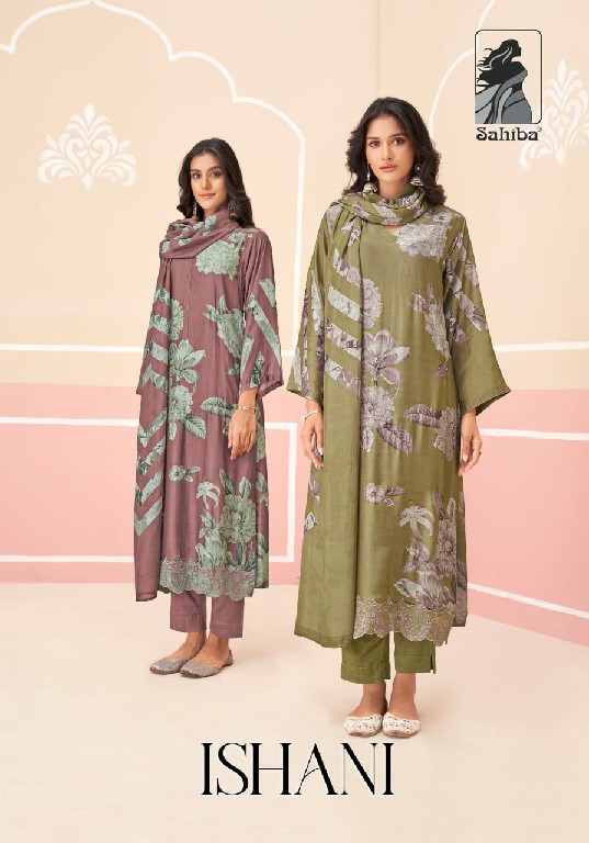 Sahiba Ishani Wholesale Unique Muslin Silk Salwar Suits