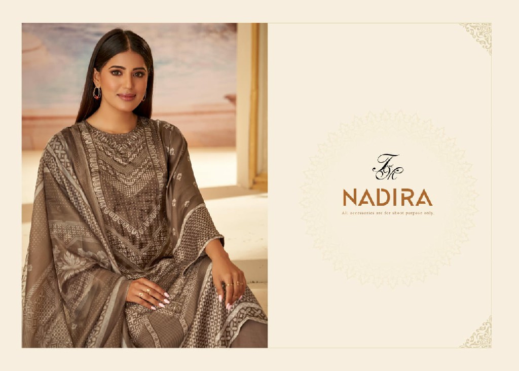 T And M Nadira Wholesale Gazi Silk Digital Print With Hand Work Suits