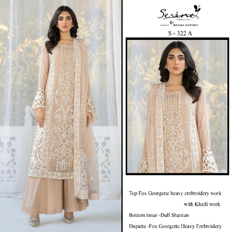 Serine S-322 Wholesale Indian Pakistani Style Salwar Suits