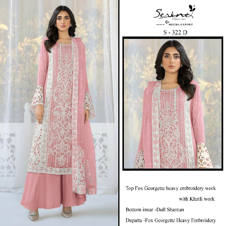 Serine S-322 Wholesale Indian Pakistani Style Salwar Suits