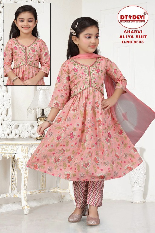 DT Devi Sharvi Aliya Suit Wholesale Kids Wear Suits