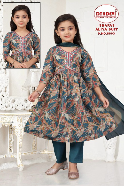 DT Devi Sharvi Aliya Suit Wholesale Kids Wear Suits