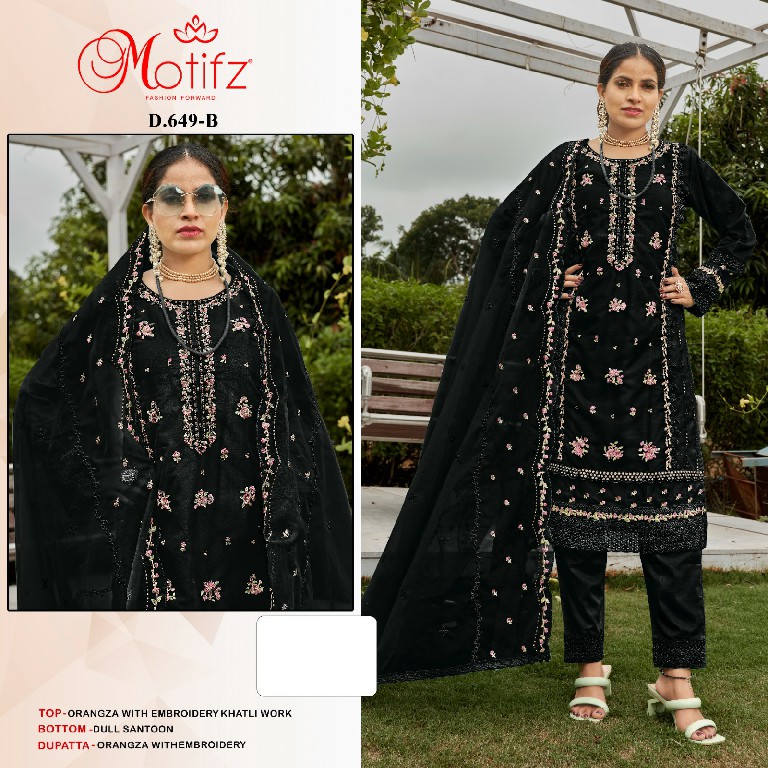 Motifz D.no 649 Wholesale Indian Pakistani Salwar Suits