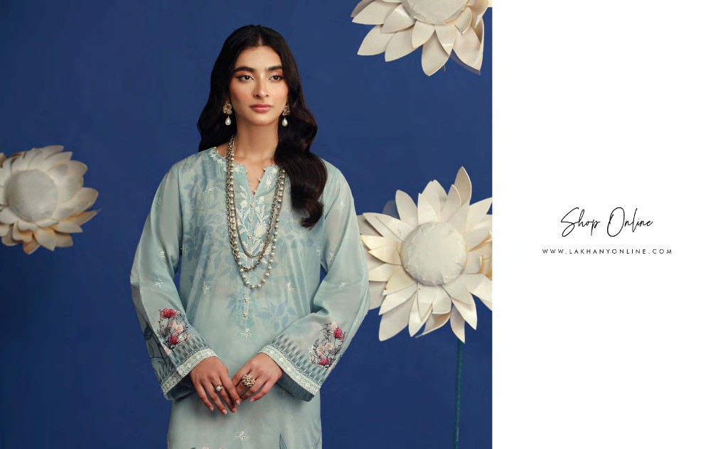 Lakhany BY LSM The Flora 1 Piece Ready To Wear Pakistani Kurtis Collection