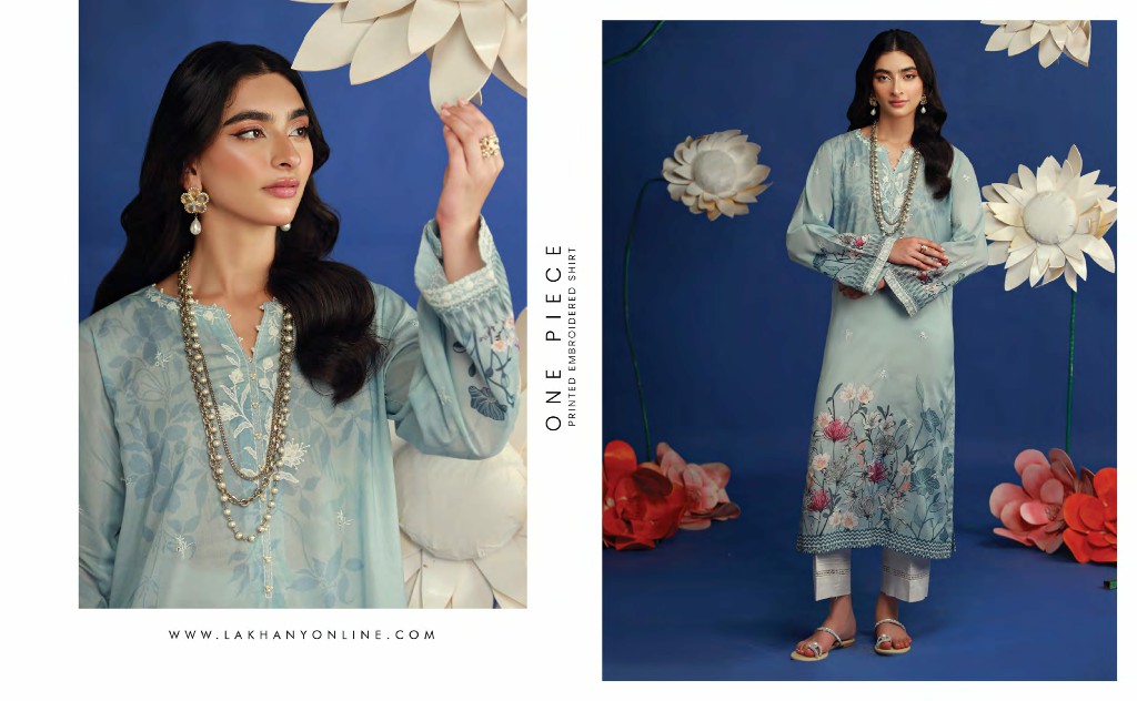 Lakhany BY LSM The Flora 1 Piece Ready To Wear Pakistani Kurtis Collection