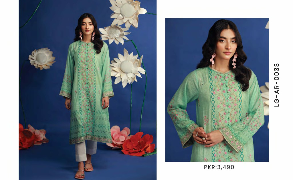 Lakhany BY LSM The Flora 1 Piece Ready To Wear Pakistani Kurtis Collection