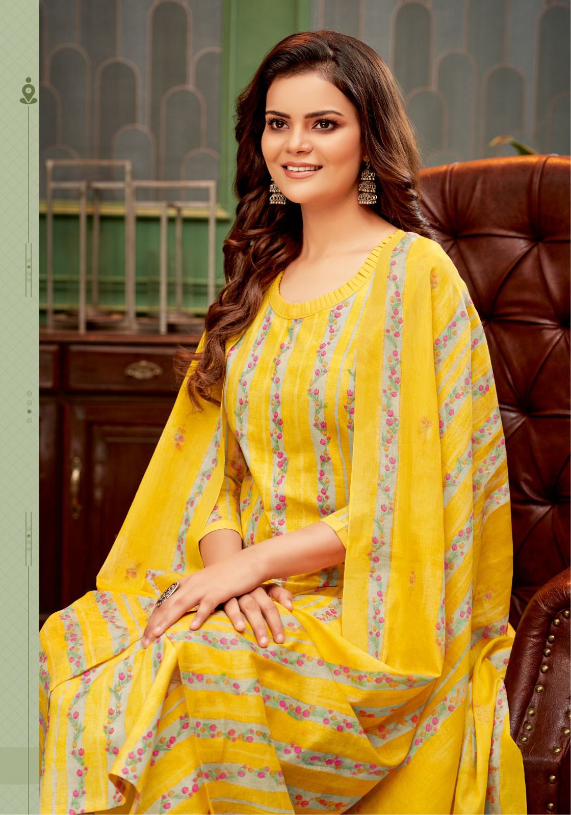 MFC Pashmina Vol-18 Wholesale Pure Cotton Fabrics Dress Material