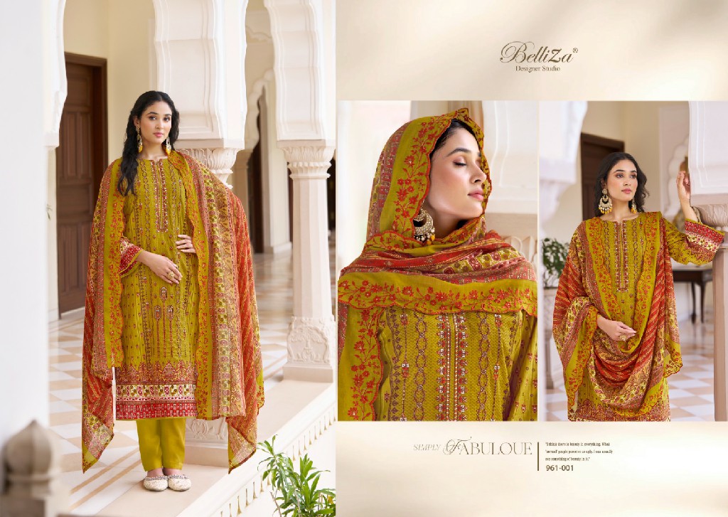 zubiya vol 2 by belliza designer cotton modal pakistani dress material