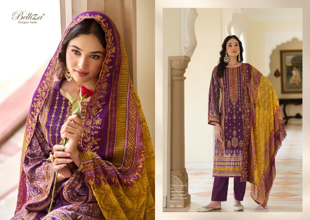 zubiya vol 2 by belliza designer cotton modal pakistani dress material