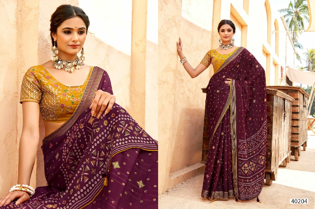 5d Designer Rangeeli Wholesale Indian Ethnic Sarees