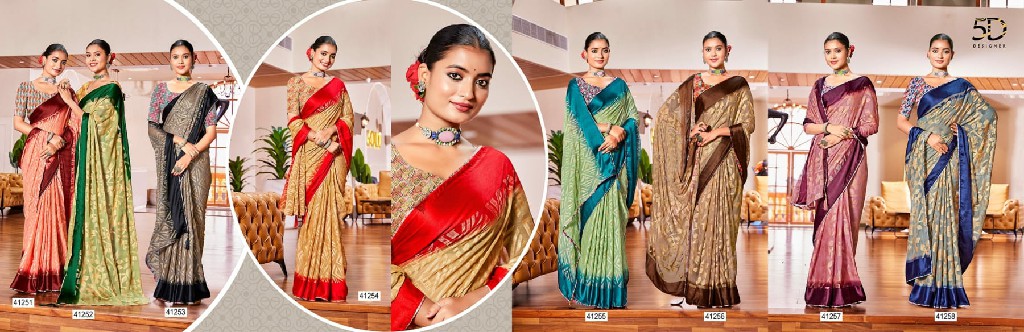 5d Designer Inayat Wholesale Indian Ethnic Sarees