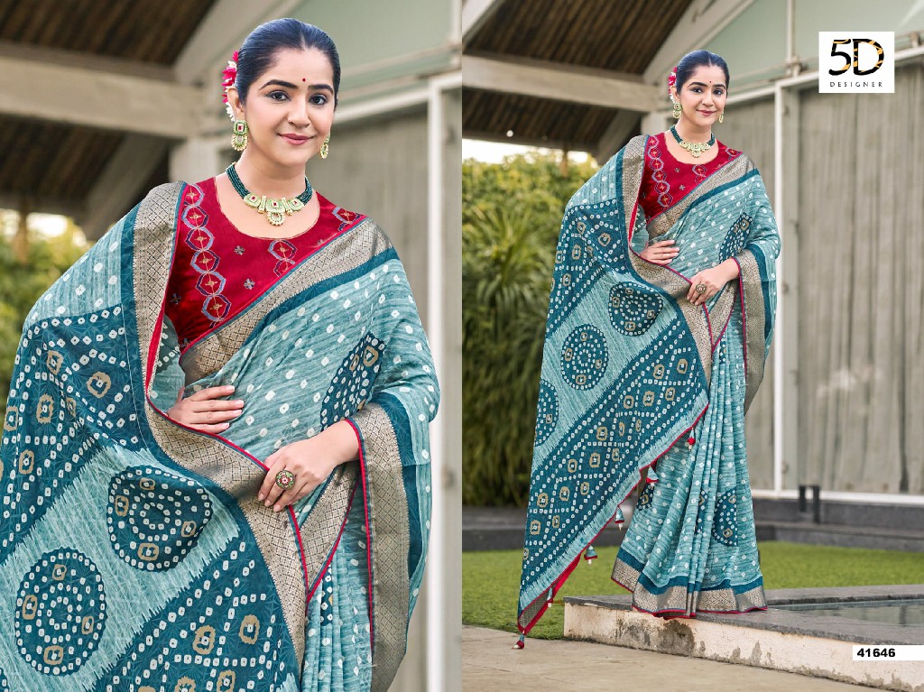 5d Designer Anuya Vol-4 Wholesale Indian Ethnic Sarees