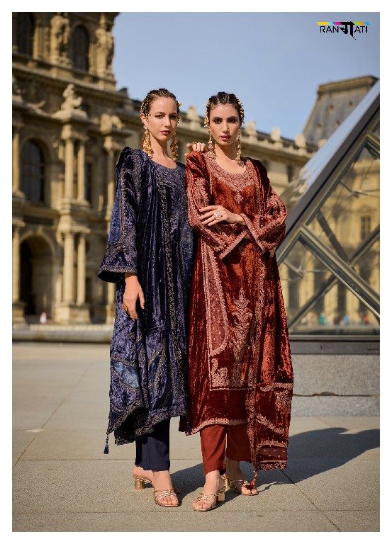 Rangati Erika Wholesale Viscose Plush Velvet Winter Collection