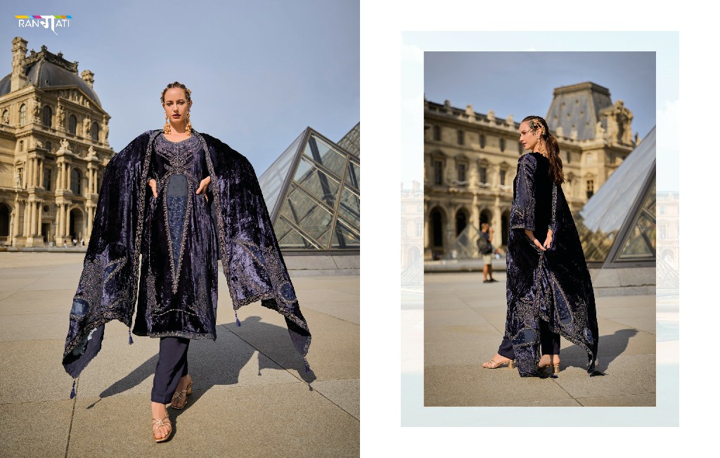 Rangati Erika Wholesale Viscose Plush Velvet Winter Collection