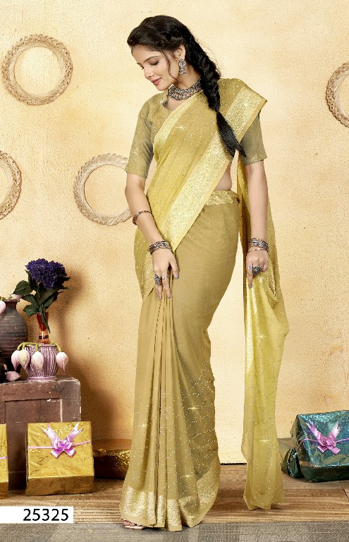 Vallabhi Kairavi Wholesale Fancy Swarovski Work Sarees