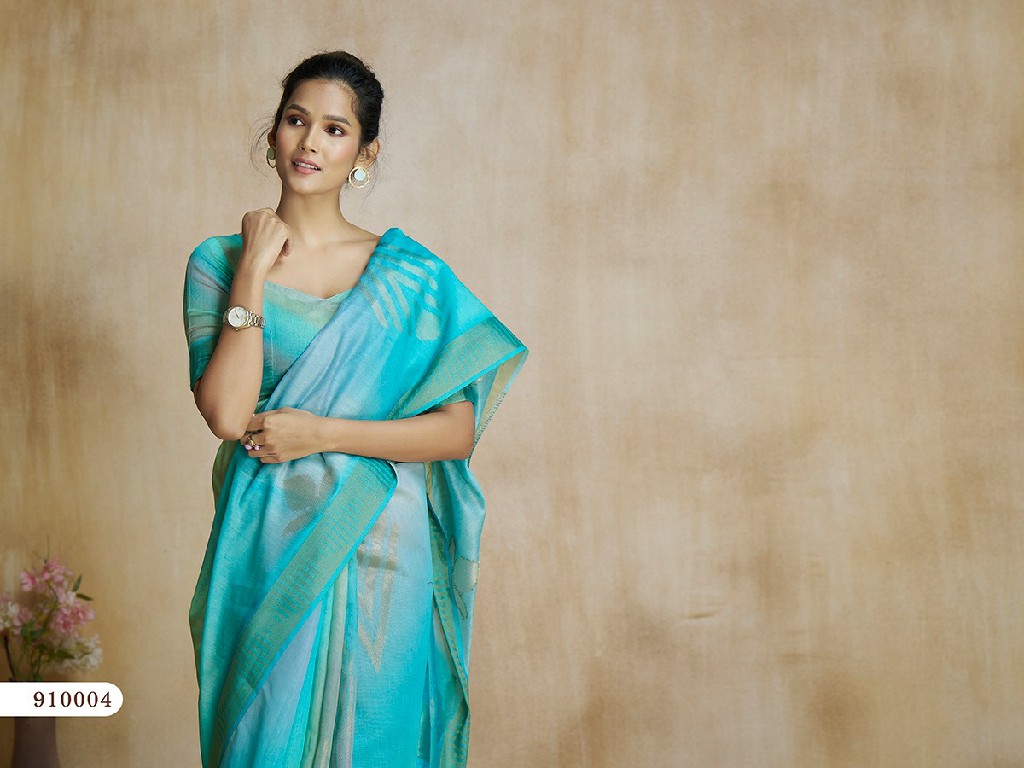 Rajpath Watermelon Wholesale Fancy Fabric With Digital Print Indian Sarees