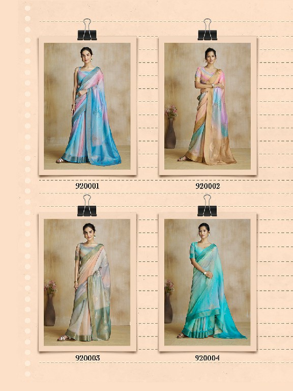Rajpath Watermelon Wholesale Fancy Fabric With Digital Print Indian Sarees