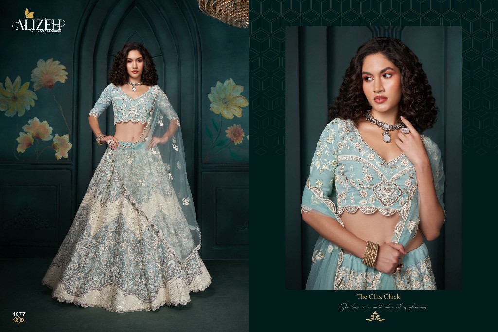 Alizeh Wedding Affair Vol-3 Wholesale Designer Lehengas Choli Catalog