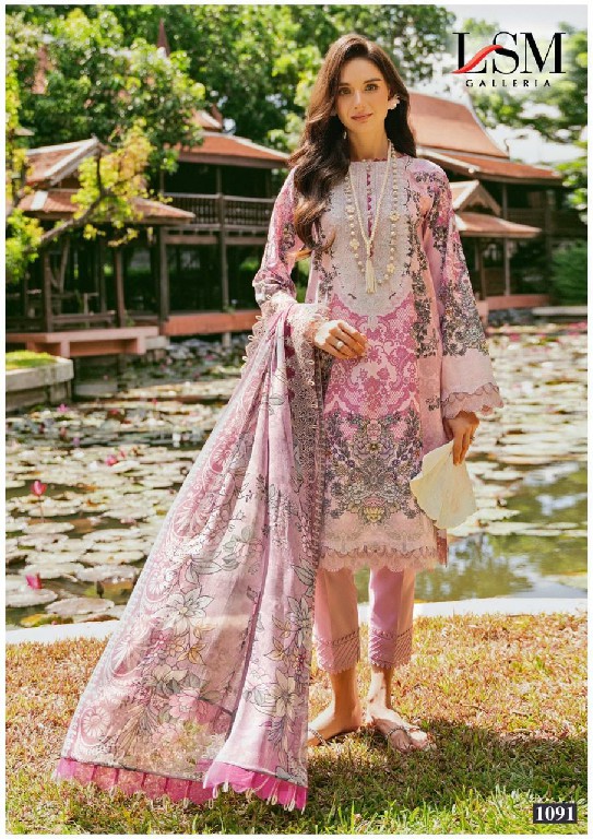 LSM PARIAN DREAM HEAVY LUXURY LAWN COLLECTION VOL 10 WHOLESALE DRESS