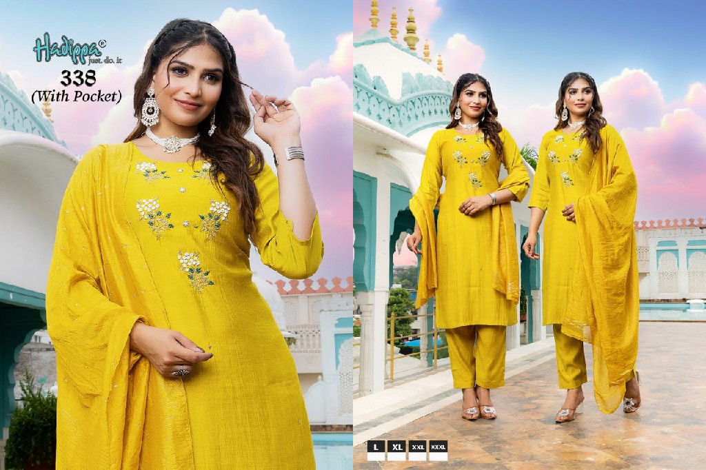 Hadippa Sky Vol-1 Wholesale Straight Cut Kurti With Pant And Dupatta