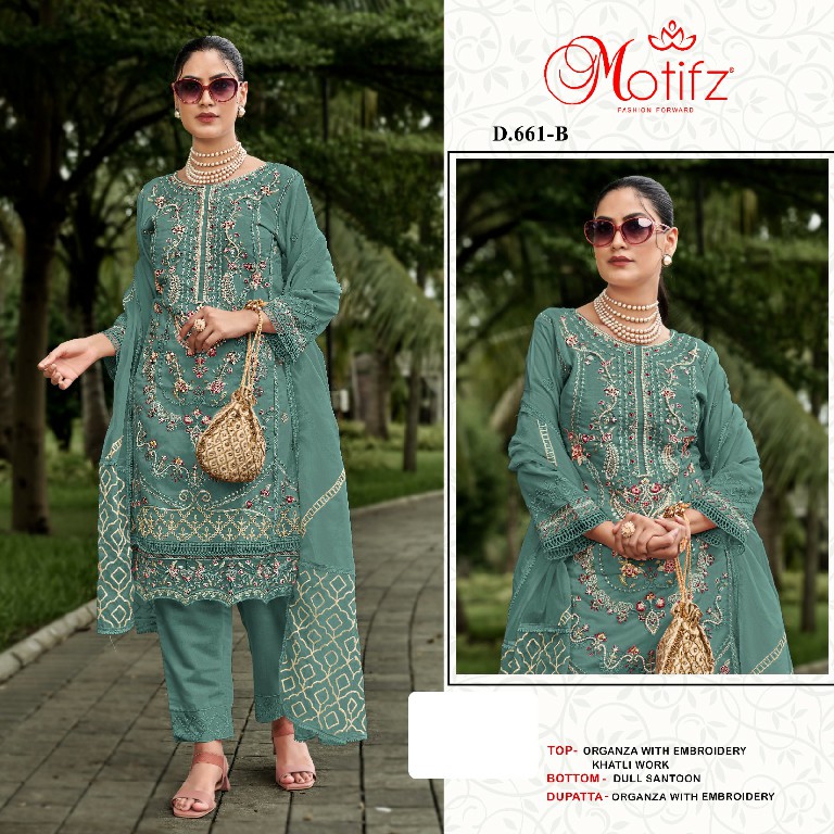 Motifz D.no 661 Wholesale Indian Pakistani Salwar Suits